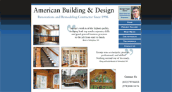 Desktop Screenshot of americanbuildinganddesign.com